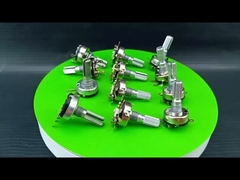 RV17 Carbon Film 3-Pin 17mm Rotary Switch Potentiometer B10K B50K B100K B500K Ohm voor Radio