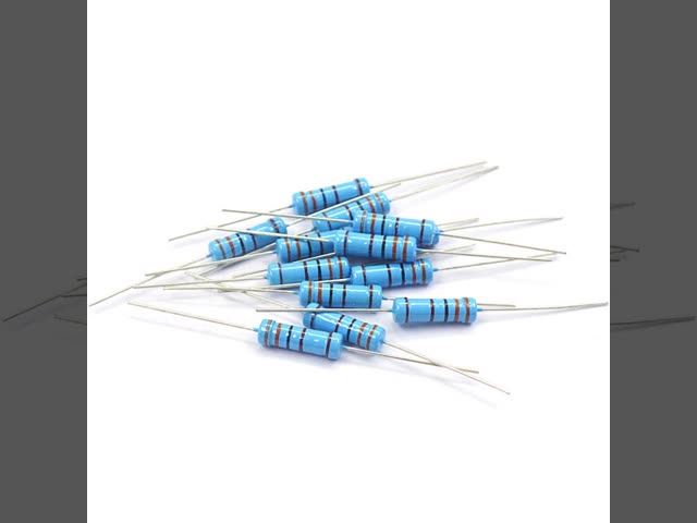 1% Toleranz Metallschichtwiderstand mit 10 Ohm bis 1 MOhm Widerstand und 1/6W bis 5W Belastbarkeit