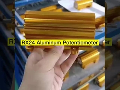 RX24 Gold Aluminium Shell High Power Resistor