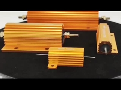 Gouden aluminium schaalweerstand RX24 5W 10W 25W 50W 100W 200W