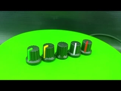 A9 kunststof knop 6 mm potentiometer knop dop (2)