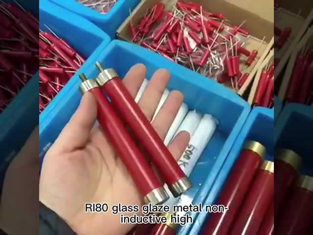 20W 1-10KΩ Glasglazuur Vaste weerstand Door het gat ±5%