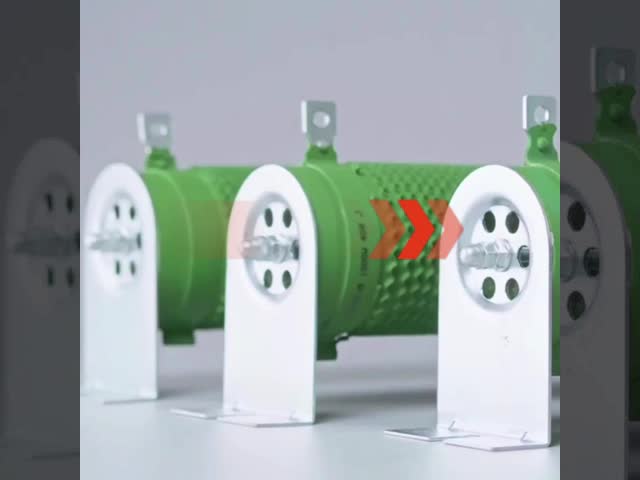 3000 W aluminium ingebouwde keramische compositie wirewound remweerstand voor belasting toepassingen