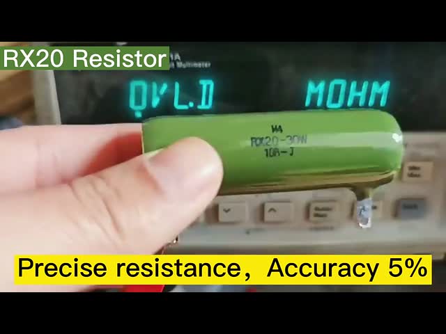 BONENS RX20 Gelaste keramische wirewound resistor 10W-200W Kracht met 5% tolerantie en 200PPM/°C temperatuurcoëfficiënt