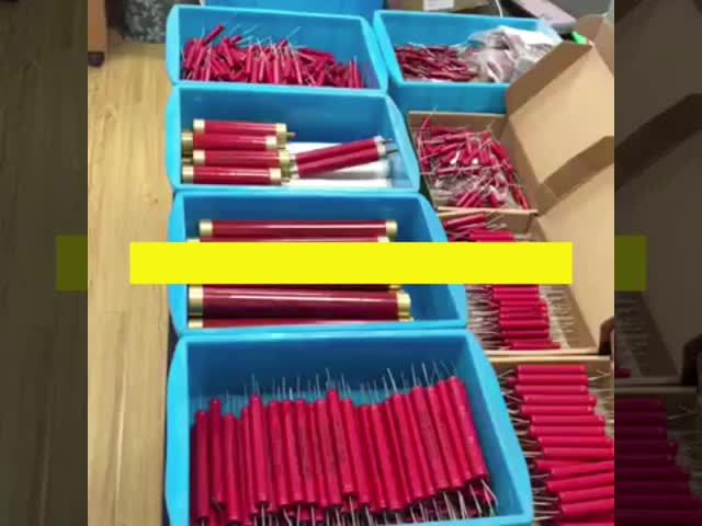5W Hoogspanningsmetalen filmresistor 1-10MΩ ±5% Tolerantie 9mmx50mm